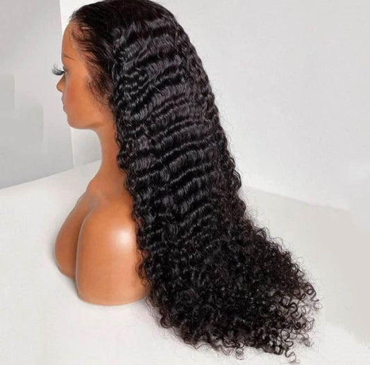 water wave lace front wig